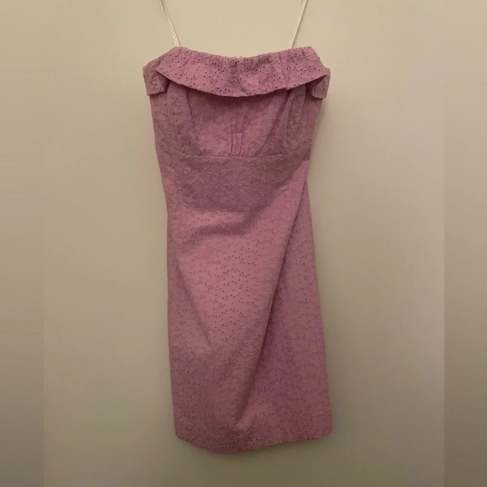 NWT Lily Pulitzer Brynne pink strapless dress size 8 - Picture 2 of 4